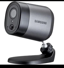 Samsung Wisenet SNW-R0130BW SmartCam A1 Outdoor Battery-Powered Security Camera