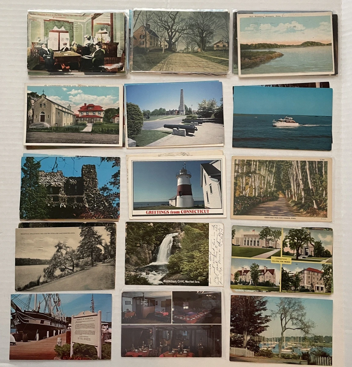 Carte Postale Ancienne CT Essex 1908-49 - Bateaux Sur Connecticut River - Originale Non Oblitérée