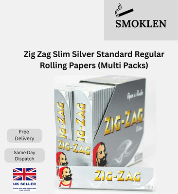 Zick Zag Slim Silver Standard Blättchen Original Smoking Papers Multipacks