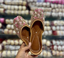 Mocassins Punjabi Pour Femmes De Mariage Taille UK 4-11 Candy Rush