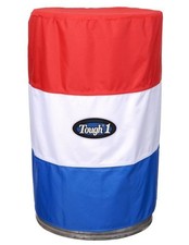 Tough 1 Barrel Racing Cover Set 600D Nylon Red White Blue 58-2000
