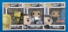 Funko Pop Movies JAMES BOND 007 LOT OF 3 Figures #519 524 526 MIB Oddjob