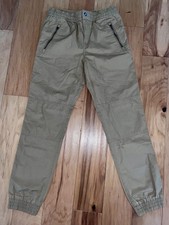 RALPH LAUREN BOYS BEIGE CHINO JOGGERS SIZE 10-12 EXCELLENT COND LD5