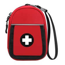 SITHON Insulated Medicine Carrying Case Bag - Small Travel Medication Organiz...