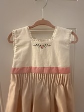 Dollcake Dress  Such A Delight  Size 6 Girls Pink Embroidered New With Tags