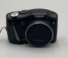 CANON PowerShot SX150 IS PC1677 12x Optical Zoom 14.1mp Black Digital Camera C
