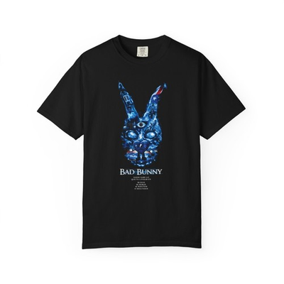 #ad #ad Bad Bunny Donnie Darko Tee Shirt Funny Benito Frank Rabbit Reggaetone $26.99