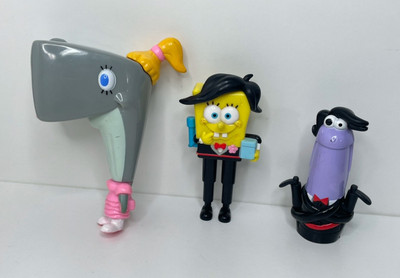 Spongebob Schwammkopf The Chaperone Episode Playpack Action Figuren Mattel 2005