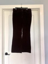 Vintage Y2K Retro Levi Womens Brown Corduroy 526 Slender Boot Cut Pants Size 12