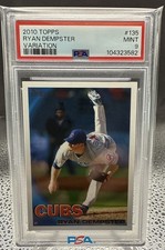 2010 Topps #135 Ryan Dempster Abe Lincoln variation PSA 9