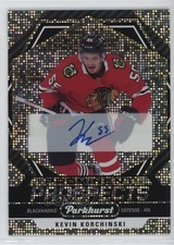 2023-24 Upper Deck Parkhurst Prominent Prospects Gold Kevin Korchinski Auto 18vw