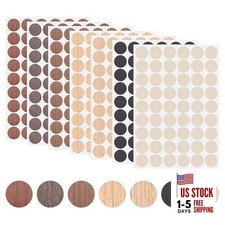 7 Sheets Screw Hole Cover Sticker 21mm 54 in 1 Self Adhesive Screw Covers