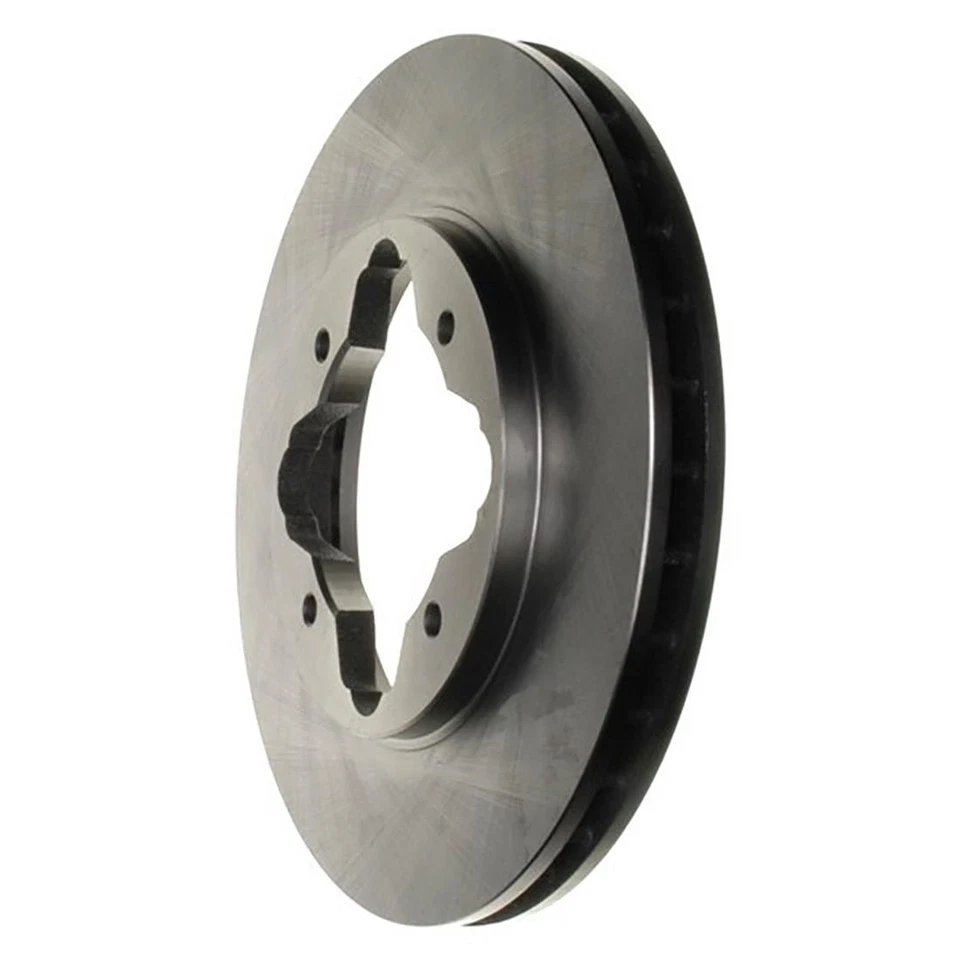 Kit de rotores de freno delanteros + pastillas de cerámica y herrajes para Honda Accord 1994-1997 Foto 3 de 4