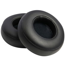 2Pcs Black Ear Pads Cushion Cover For Beats Mixr Headphones Repair Parts