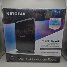 NEW SEALED Netgear Nighthawk AC1900 WiFi Cable Modem Router Model C7000