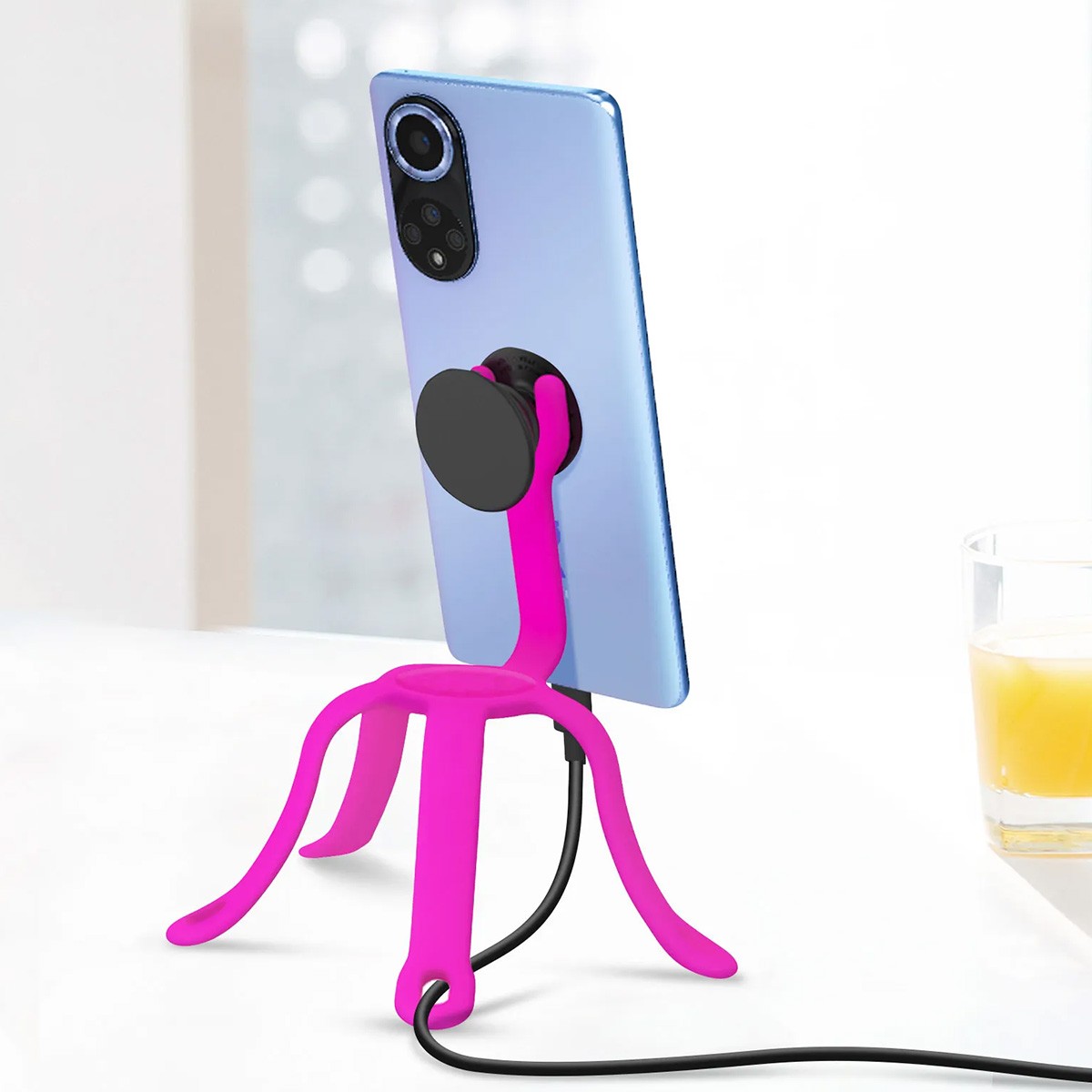 PopSockets PopMount 2 Flex Rose à Bras Articulés pour PopGrip - 4