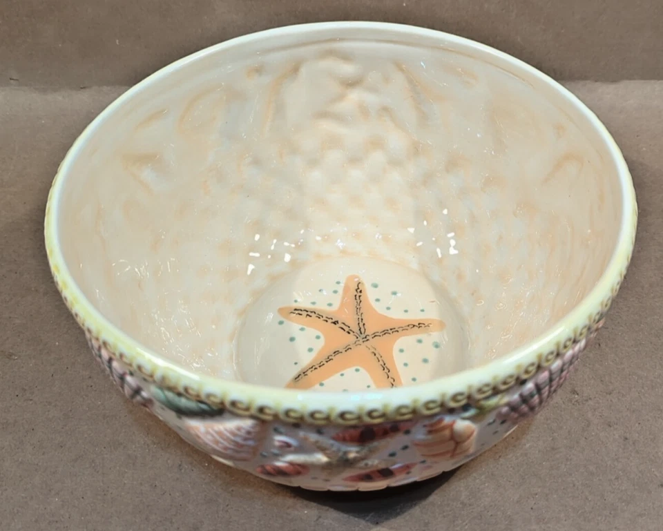 Temp-tations by Tara Summer Shells 3 Quart Bowl 5" H x 9" W - Image 2 of 4
