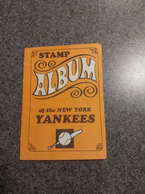 #ad 1969 topps baseball stamp album Yankees Mickey Mantle. Clean no stamps $25.09