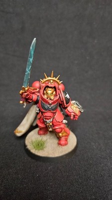 Blood Angels | Captain in Gravis Armour | Painted & Ready for Battle