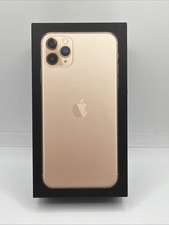 Original Empty Box Only Apple iPhone 11 Pro Max MWFG2LL/A Gold 256GB