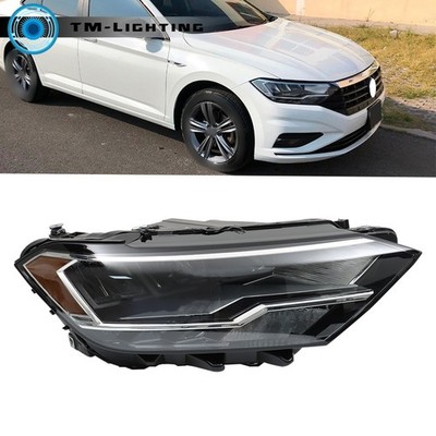 For 2019-2023 Volkswagen Jetta Headlight LED Passenger Right Side Chrome Clear