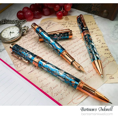 Conklin Endura Deco Crest Demo blau Füllfederhalter - Bild 6 von 12