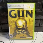 GUN (Microsoft Xbox 360, 2005) - Complete w/ Manual - Tested Working Great CIB