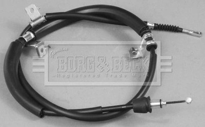 Borg & Beck BKB3066 Rear Right Handbrake Cable Fits Kia Cee'd Pro 597701H300