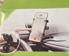 Car Dashboard Dash Mount Mobile Phone Holder GPS Stand Bracket Clip on Sun Visor