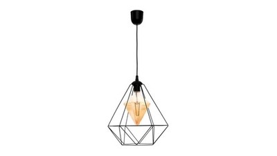 5902693773740 Lampa wisząca ALAMBRE BLACK 1xE27 4W żarówka w zestawie MLP4130 Mi