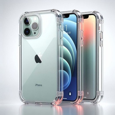 Hülle für iPhone 17 Pro Max 16 15 14 13 12 11 X 7 SE 2 3 Bumper Stoßfest Cover