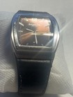 kenneth cole new york watch,leather band,working good — photo 2