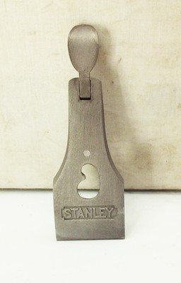 Vtg antique Stanley no.3 5 1/4 wood smooth plane lever cap 1 3/4''
