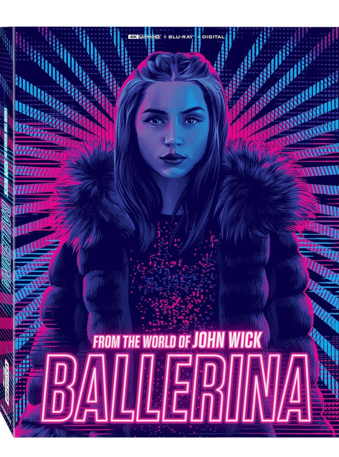 Ballerina: 4K+Bluray+digital / Exclusive Lenticular Steelbook/In hand Ships Fast