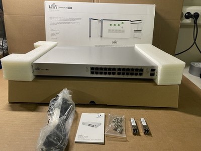 UniFi US-24-500W 24 Port GIGABIT RJ45 POE+ Ubiquiti Switch 24