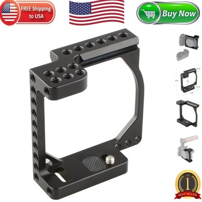 Tiny Cinema Camera Cage Kit for EOS-M & A6600 - Lightweight Aluminum Frame