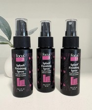 "OLD FORMULA" FOCUS 21 SPLASH FINISHING SPRAY 3 -2OZ. BOTTLES RARE
