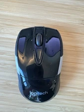 Logitech M525 Power Plus Optical Wireless Mouse Black with Receiver Dongle