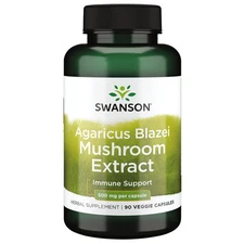 Swanson Agaricus Blazei Mushroom Extract 500 mg 90 Veg Caps