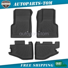 Tpe Floor Mats For 1997-2006 Jeep Wrangler 2-door 2 Row Floor Liners All Weather