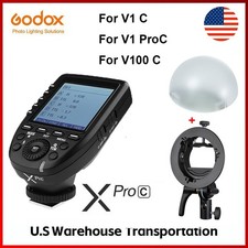 Godox Xpro-C S2 AK-R11 Diffuer 2.4G TTL Wireless X System Trigger Kit For Canon