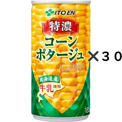 Ito En Tokunou Rich Corn Potage Soup 185g Dose x 30 Hokkaido Milk Japan