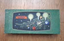 OSRAM  original Karton  Lichterkette Weihnachtsbeleuchtung Leerkarton vintage 