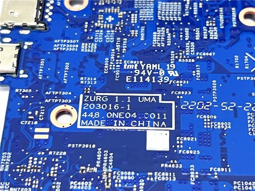 Laptop Motherboard For HP 13-BE WITH 100-000000287 Ryzen 5 5600 16G RAM 203016-1 - 第 2/5 張圖片
