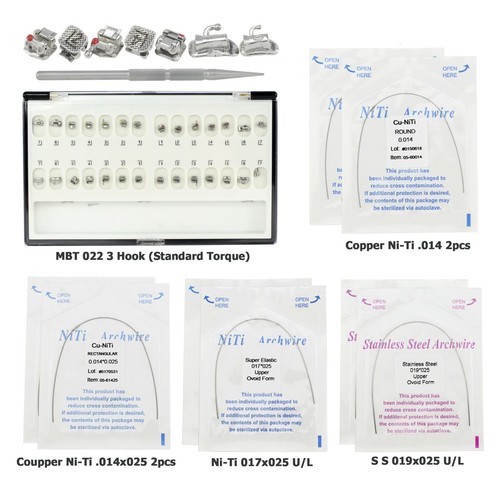 Soportes de ortodoncia dental autoligables alambre de arco cobre Niti MBT 022 DAMON Q - Imagen 77 de 124