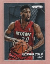 2014-15 Panini Prizm # 80 Norris Cole - Miami Heat
