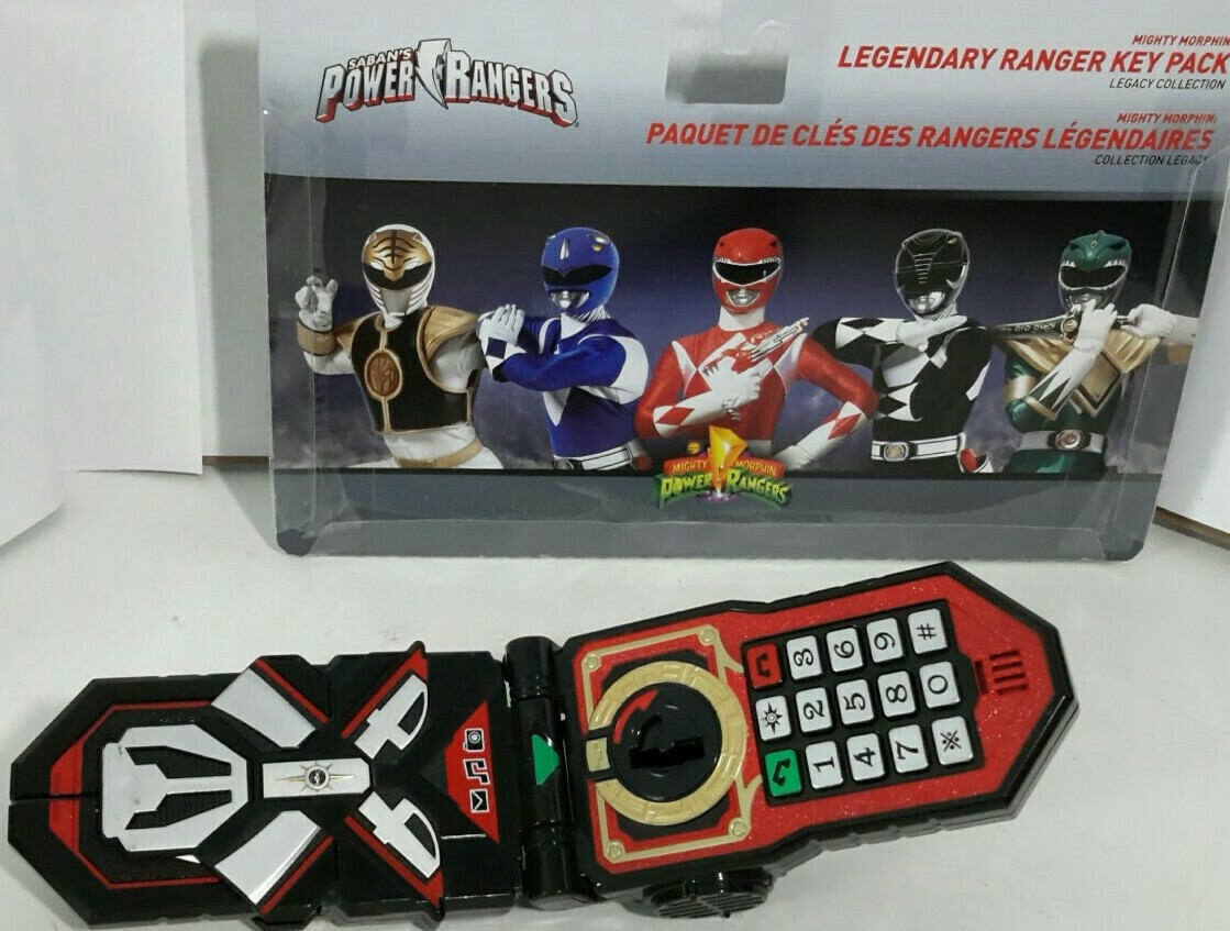 power rangers super megaforce deluxe legendary morpher and ranger key set