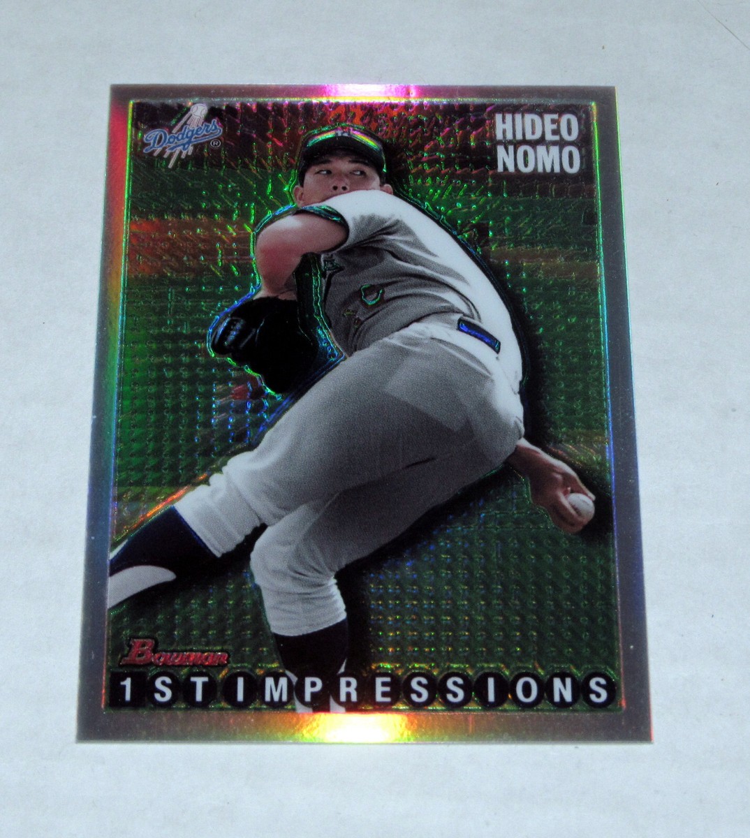 1998 Bowman Chrome Rookie Reprint Refractor 47 Hideo Nomo $.99 