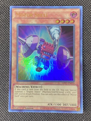 YuGiOh! - Motor Shell GFP2-EN030 Ultra Rare 1st Edition Near Mint