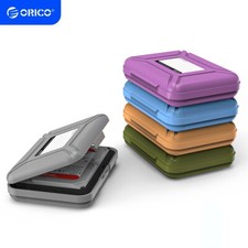 ORICO 5 Packs Hard Drive Cases for 3.5'' HDD/SSD Portable Hard Drive Storage Box